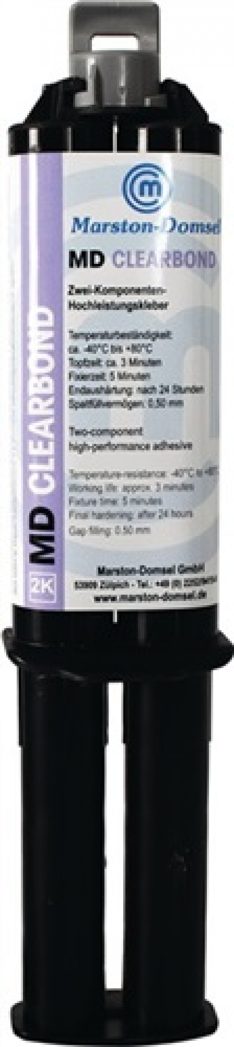 2K-Acrylatklebstoff MD-Clearbond 25g farblos Doppelspritze MARSTON 2K-Acrylatklebstoff MD-Clearbond 25g farblos Doppelspritze MARSTON