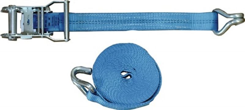 Zurrgurt DIN EN 12195-2 L.6m B.35mm m.Ratsche+Spitzh.LC U 2000 daN PROMAT Zurrgurt DIN EN 12195-2 L.6m B.35mm m.Ratsche+Spitzh.LC U 2000 daN PROMAT