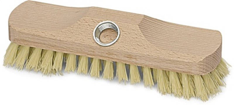 Schrubber Kunststoff-Fibre L.220mm Holzkörper m.Gew.