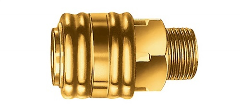 Schnellverschlusskupplung DN 7,2,AG MS Gew.G 1/8 9,73mm EWO