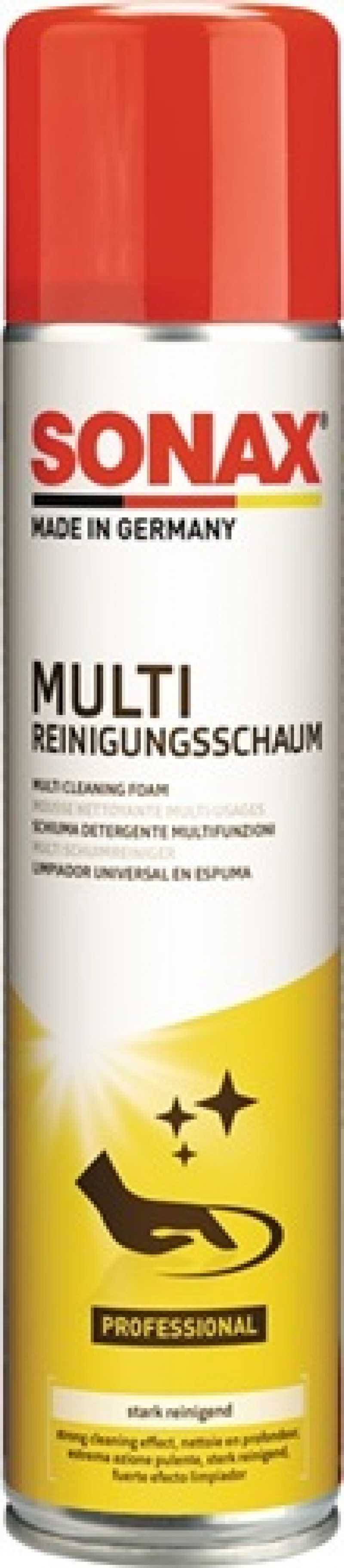 MultiReinigungsSchaum Professional 400 ml Spraydose SONAX MultiReinigungsSchaum Professional 400 ml Spraydose SONAX