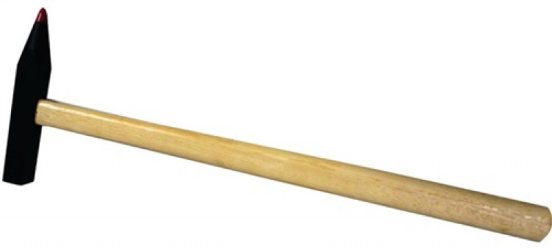 Fliesenhammer m.HM-Schneide rd.lack.