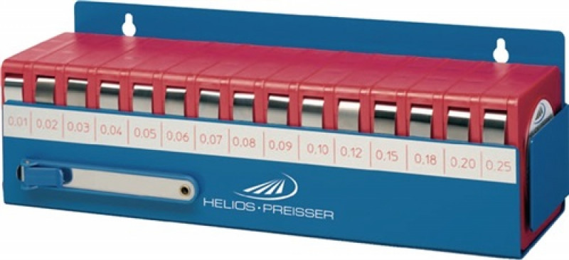 Fühlerlehrenbandset 0,01-0,25mm L.5m B.12,7mm H.PREISSER Fühlerlehrenbandset 0,01-0,25mm L.5m B.12,7mm H.PREISSER