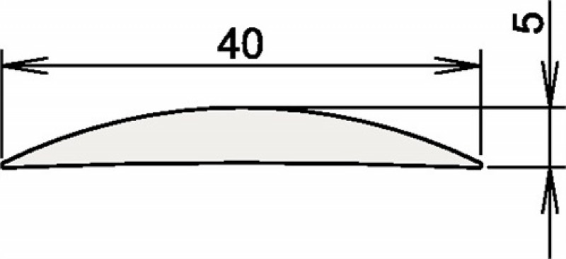 Türdichtung Aluschwelle 090 Nr. 3-111 L.1215mm Alu. silber elox. Türdichtung Aluschwelle 090 Nr. 3-111 L.1215mm Alu. silber elox.