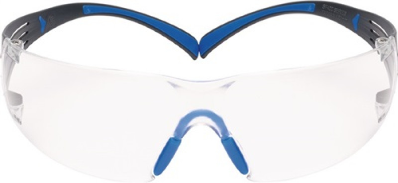 Schutzbrille SecureFit-SF400 EN 166-1FT Bügel graublau,Scheiben klar PC 3M Schutzbrille SecureFit-SF400 EN 166-1FT Bügel graublau,Scheiben klar PC 3M