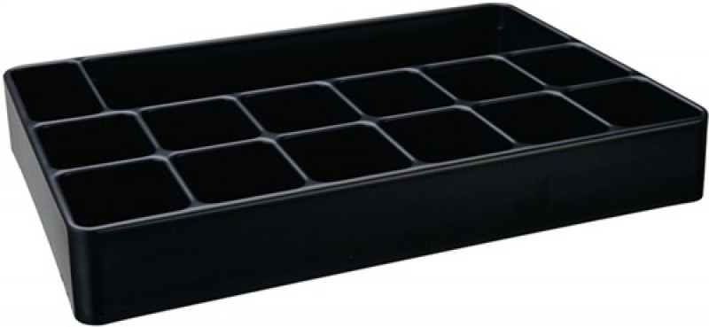 Eins.LOGS 134 H48xB338xT238mm Ku.schwarz 14-fach LOGS Eins.LOGS 134 H48xB338xT238mm Ku.schwarz 14-fach LOGS