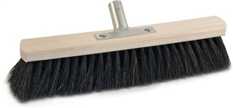 Besen Arenga m.Metallstielhalter Flachholz L.400mm SOREX Besen Arenga m.Metallstielhalter Flachholz L.400mm SOREX