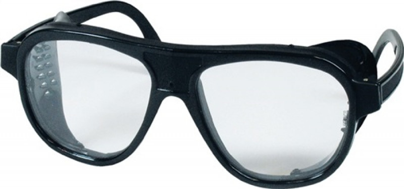 Schutzbrille EN 166 Bügel schwarz,Scheiben klar Nylon,Ku. Schutzbrille EN 166 Bügel schwarz,Scheiben klar Nylon,Ku.