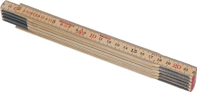 Gliedermaßstab 59-2-10 L.2,4m B.15mm mm/cm mm/cm EG III Glasb.natur HULTAFORS Gliedermaßstab 59-2-10 L.2,4m B.15mm mm/cm mm/cm EG III Glasb.natur HULTAFORS