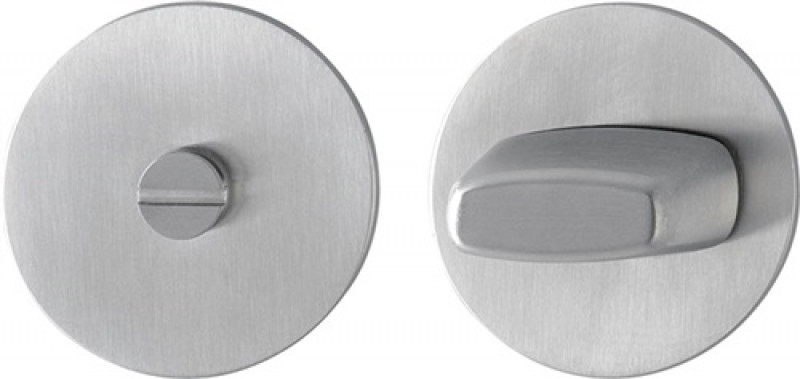 Schlüsselrosetten-Paar E849NS VA F69 Schildstärke 2mm Bad SK/OL rd.