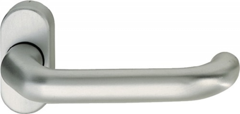 Profiltür-Drückerlochteil 06 1146 Alu.0105 ov.9mm gekr.FSB Profiltür-Drückerlochteil 06 1146 Alu.0105 ov.9mm gekr.FSB