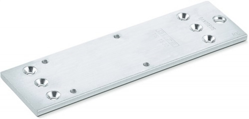 Montageplatte silber f.TS 1500 GEZE Montageplatte silber f.TS 1500 GEZE