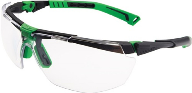 Schutzbrille 5X1030000 EN 166,EN 170 FT KN Bügel dunkelgrau/grün,Scheibe klar Schutzbrille 5X1030000 EN 166,EN 170 FT KN Bügel dunkelgrau/grün,Scheibe klar