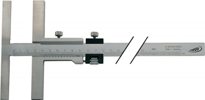 Anreißmessschieber 160mm m. FE Anschlag-L. 135mm H.PREISSER Anreißmessschieber 160mm m. FE Anschlag-L. 135mm H.PREISSER