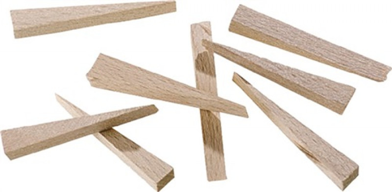 Buchenholzkeile 10x7x55mm 250St./Btl.