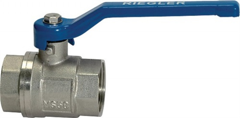 Messingkugelhahn VALVE LINE 26,44mm innen/innen DN 19,0mm RIEGLER Messingkugelhahn VALVE LINE 26,44mm innen/innen DN 19,0mm RIEGLER