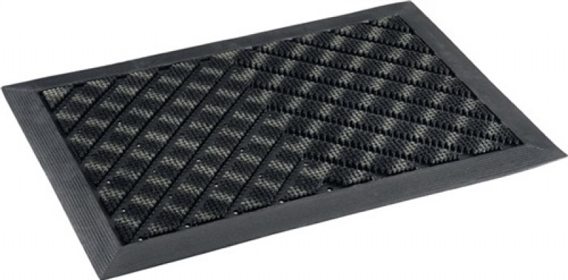 Fußmatte schwarz PA L650xB450xS12mm Fußmatte schwarz PA L650xB450xS12mm