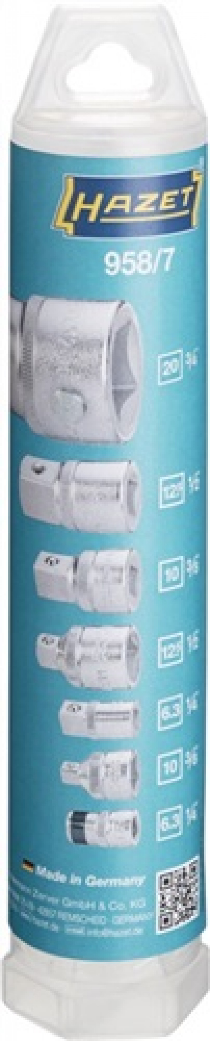 Adaptersatz 6-tlg.HAZET Adaptersatz 6-tlg.HAZET