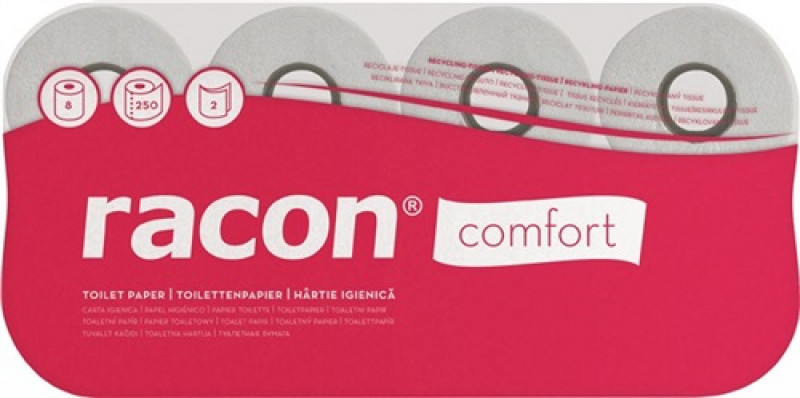 Toilettenpapier Racon Comfort 2-lagig,Kleinrollen Toilettenpapier Racon Comfort 2-lagig,Kleinrollen