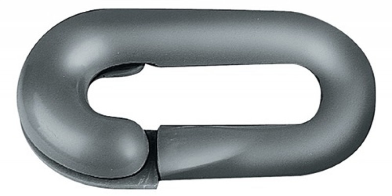 Notglied Ku.schwarz 6mm f.Absperrketten