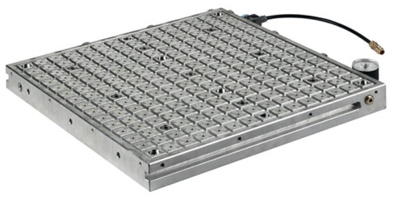 Vakuumspannplatte Nr. 7800X L.150xB.150xR.12,5mm AMF Vakuumspannplatte Nr. 7800X L.150xB.150xR.12,5mm AMF