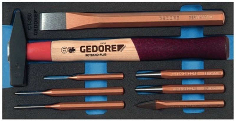 Werkzeugmodul 157,5x310mm 8tlg. Schlagwerkzeuge GEDORE Werkzeugmodul 157,5x310mm 8tlg. Schlagwerkzeuge GEDORE