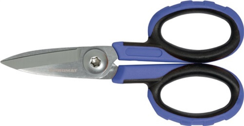 Kevlar®-Elektrikerschere L.138mm Schnitt-L.42mm m.2K-Augen PROMAT Kevlar®-Elektrikerschere L.138mm Schnitt-L.42mm m.2K-Augen PROMAT