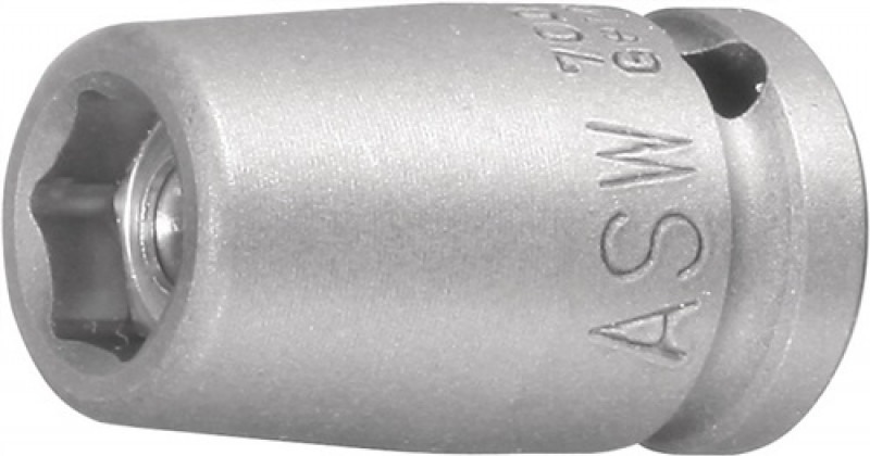 Kraftschraubereinsatz 1/4 Zoll SW 7 mm 6-KT. L. 23 mm mit Magnet ASW Kraftschraubereinsatz 1/4 Zoll SW 7 mm 6-KT. L. 23 mm mit Magnet ASW