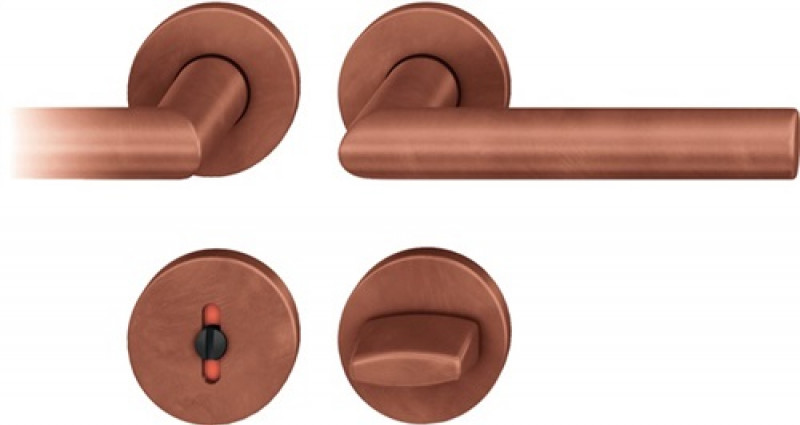 Rosettengrt.12 1076 Bronze 7615 rd.WC-R8 DIN L/R D/D Rosettengrt.12 1076 Bronze 7615 rd.WC-R8 DIN L/R D/D