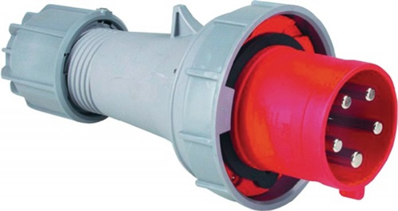 CEE-Stecker 63 A 400 V 6 h IP67 CEE-Stecker 63 A 400 V 6 h IP67