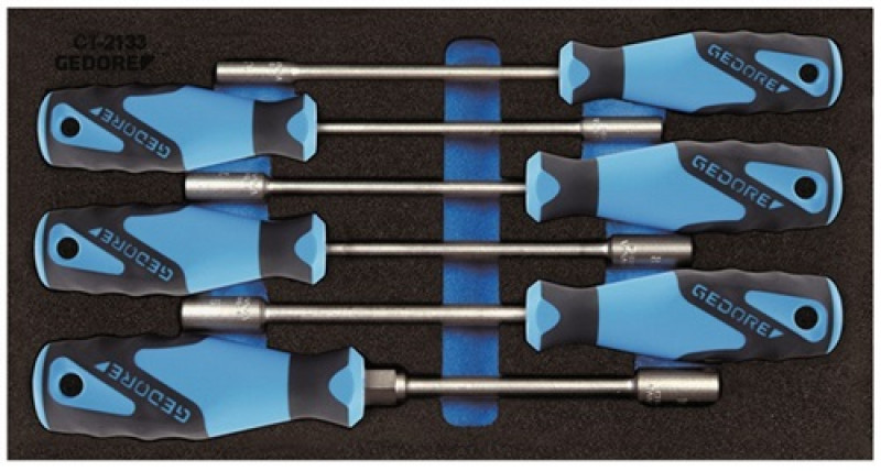 Werkzeugmodul B.157,5xT.310mm 6tlg. Steckschlüsselsätze Werkzeugmodul B.157,5xT.310mm 6tlg. Steckschlüsselsätze