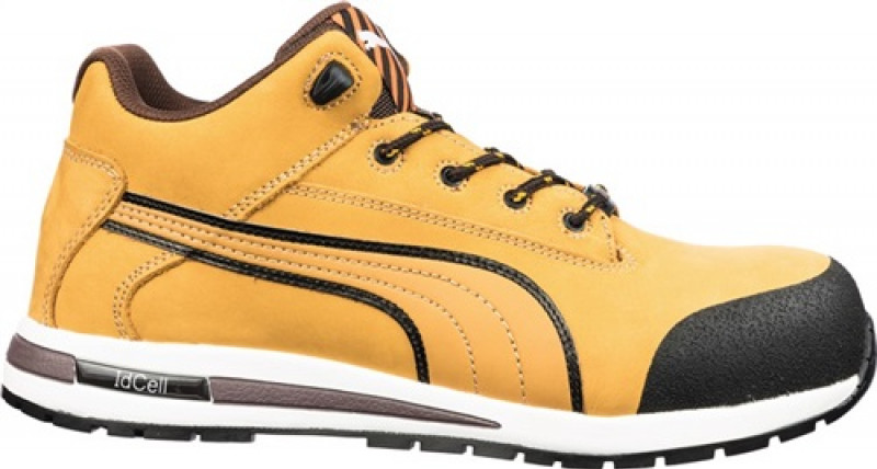 Sicherheitsstiefel Dash Wheat Mid Gr.41 braun Leder S3 HRO SRC EN20345 PUMA Sicherheitsstiefel Dash Wheat Mid Gr.41 braun Leder S3 HRO SRC EN20345 PUMA