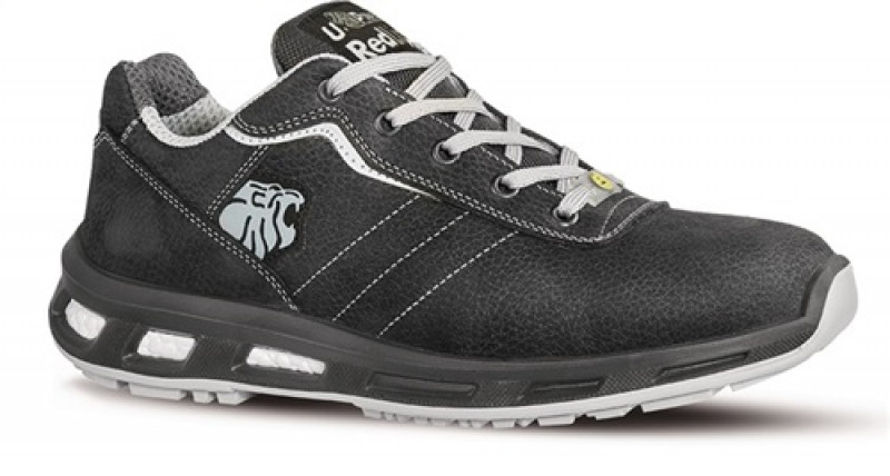 Sicherheitsschuh Club Gr.45 schwarz Leder S3 SRC ESD EN20345 U-Power