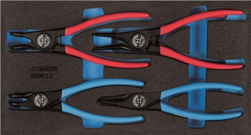 Werkzeugmodul 157,5x310mm 6tlg. Zangen GEDORE Werkzeugmodul 157,5x310mm 6tlg. Zangen GEDORE