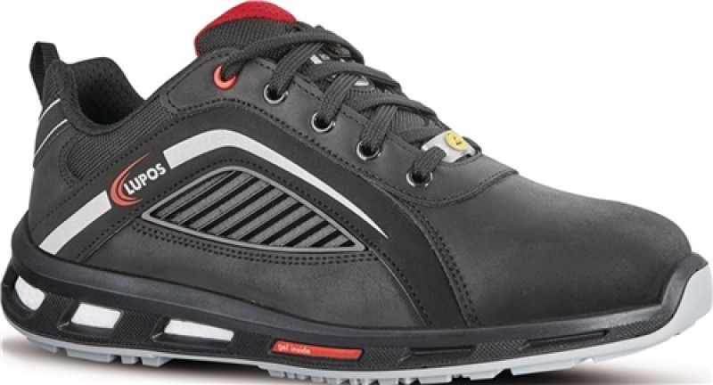 Sicherheitsschuh Marra Gr.40 schwarz Pull-Up Leder,wasserabweisend