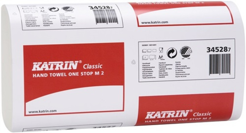 Handtücher Katrin Classic One-Stop M2 2-lagig weiß L206xB255ca.mm f.9000469070 Handtücher Katrin Classic One-Stop M2 2-lagig weiß L206xB255ca.mm f.9000469070