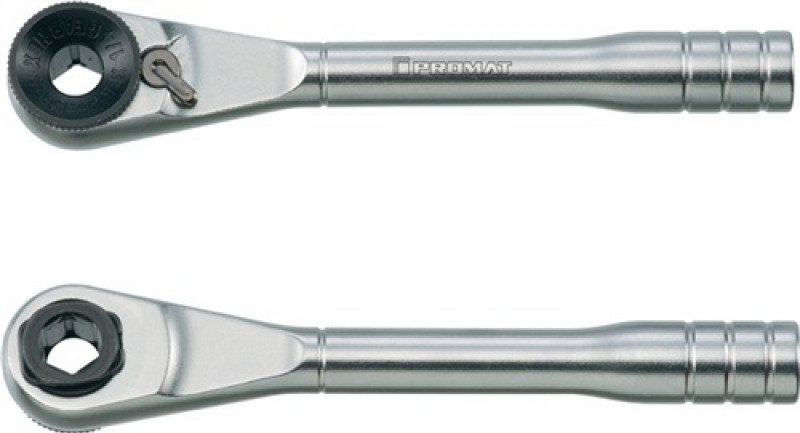 Bit-/Hebelumschaltknarre 1/4 Zoll direkte Bitaufn.L.95mm 72 Z.PROMAT Bit-/Hebelumschaltknarre 1/4 Zoll direkte Bitaufn.L.95mm 72 Z.PROMAT