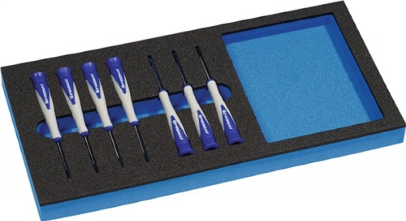 Schraubendrehersatz B.185xT.385xH.30mm1/3 Modul 7-tlg.Feinmechaniker,Schlitz+PH Schraubendrehersatz B.185xT.385xH.30mm1/3 Modul 7-tlg.Feinmechaniker,Schlitz+PH