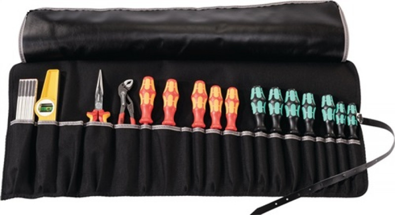 Werkzeugrolltasche 20 Fächer B770xH330mm Industrieleder schwarz PARAT Werkzeugrolltasche 20 Fächer B770xH330mm Industrieleder schwarz PARAT