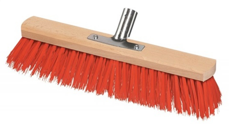 Besen Elaston m.Metallstielhalter Flachholz L.600mm SOREX Besen Elaston m.Metallstielhalter Flachholz L.600mm SOREX
