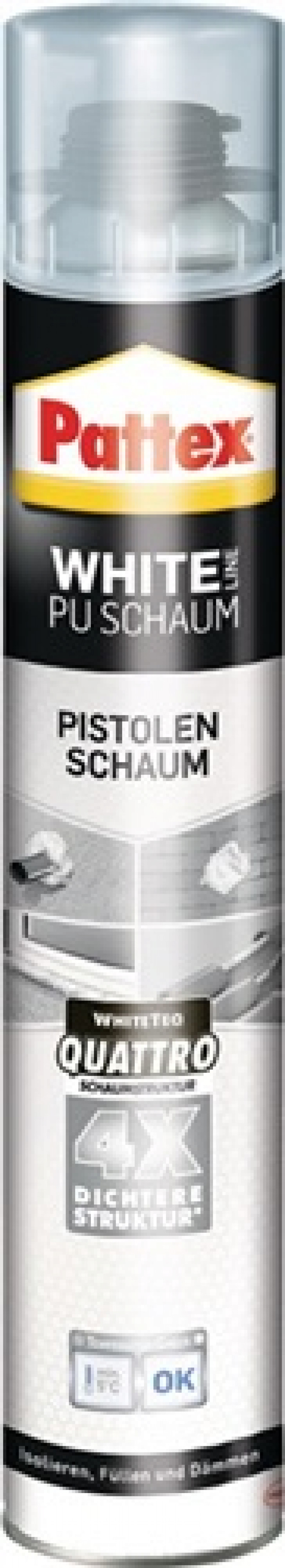 1K-Pistolenschaum White Line PUS75 750 ml B2 weiß m.Einweghandschuhe Dose PATTEX 1K-Pistolenschaum White Line PUS75 750 ml B2 weiß m.Einweghandschuhe Dose PATTEX