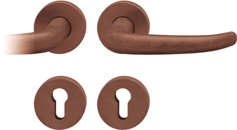 Rosettengrt.12 1023 Bronze 7615 rd.PZ DIN L/R D/D