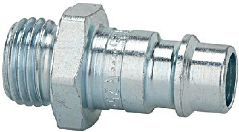 Stecknippel STA verz.Stecker DN 7,2-7,8 AG G 1/8 Zoll SW 14mm RIEGLER Stecknippel STA verz.Stecker DN 7,2-7,8 AG G 1/8 Zoll SW 14mm RIEGLER