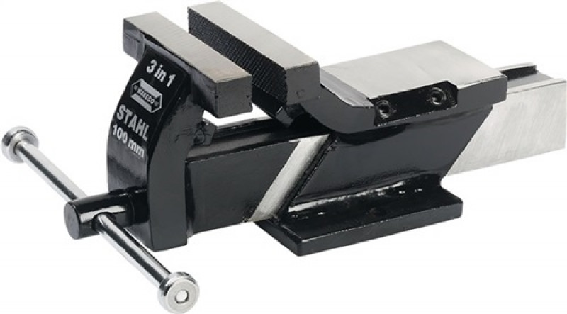 Parallelschraubstock Backen-B.100mm Spann-W.100mm Ganzstahl WABECO Parallelschraubstock Backen-B.100mm Spann-W.100mm Ganzstahl WABECO