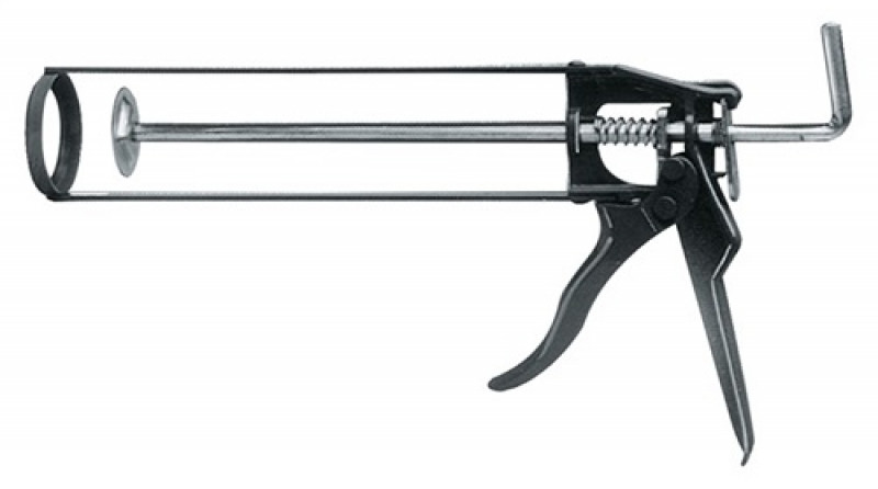 Skelettpistole MET Sechskant-Schubstange