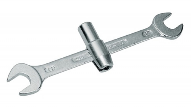 Montageschlüssel 317000 SW 17x19mm M10 L.250mm CV-Stahl GEDORE Montageschlüssel 317000 SW 17x19mm M10 L.250mm CV-Stahl GEDORE