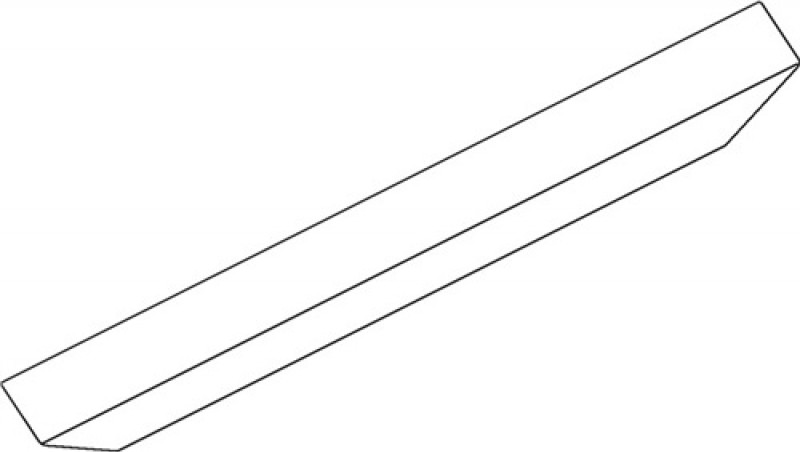 Abdeckp.OL 90 silber L.2000mm GEZE Abdeckp.OL 90 silber L.2000mm GEZE