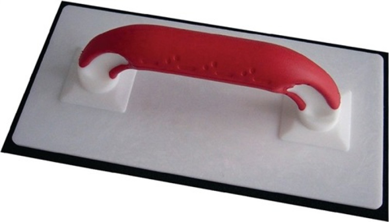 Reibebrett m.2-K-Griff,m.Zellgummiauflage Ku.L280xB140xS10mm Reibebrett m.2-K-Griff,m.Zellgummiauflage Ku.L280xB140xS10mm