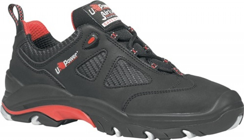 Sicherheitsschuh Torpedo Gr.40 schwarz/rot Leder S3 SRC EN20345 U-POWER Sicherheitsschuh Torpedo Gr.40 schwarz/rot Leder S3 SRC EN20345 U-POWER