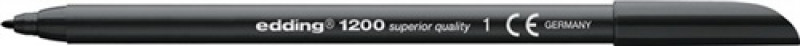 Fasermaler 1200 colourpen schwarz Strich-B.1mm Rundspitze Fasermaler 1200 colourpen schwarz Strich-B.1mm Rundspitze